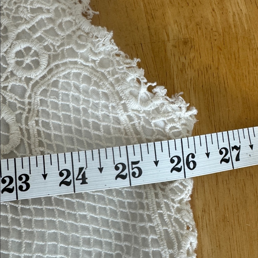Free People x Tricia Fix White Heart Maxi Tee Size Large - Picture 14 of 15